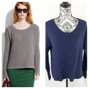 Madewell Wallace Merino Wool Honeycomb Sweater
